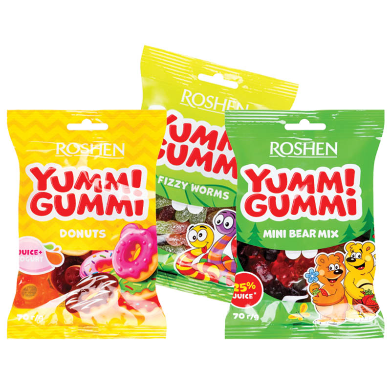 Elvi / ŽELEJKONFEKTES YUMM! GUMMI